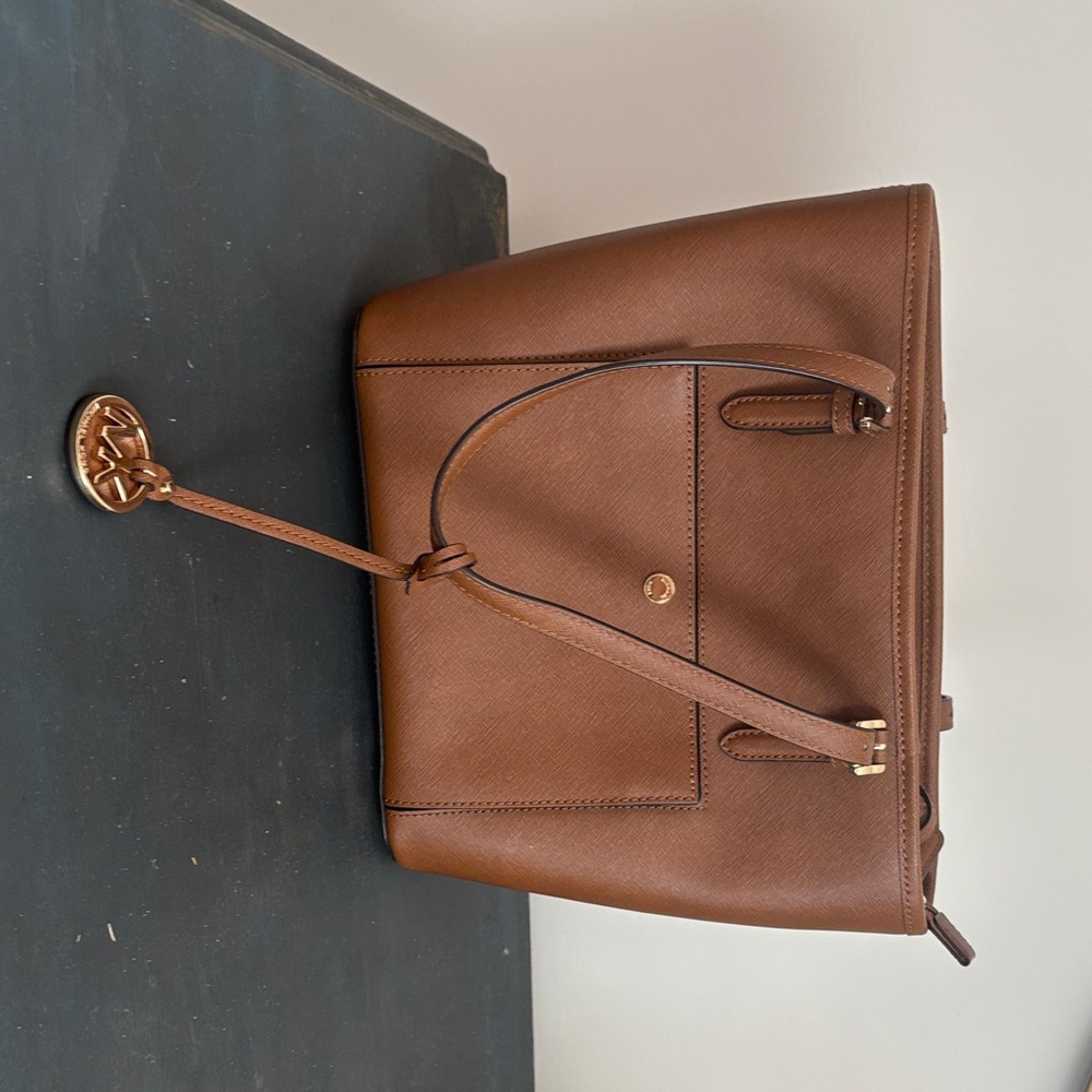 Michael Kors Tan Leather Tote